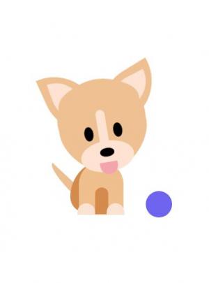 纯CSS绘制一只非常可爱的小狗