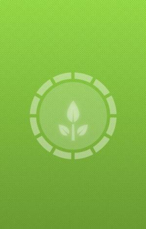 CSS SVG绿色环保LOGO图标设计效果