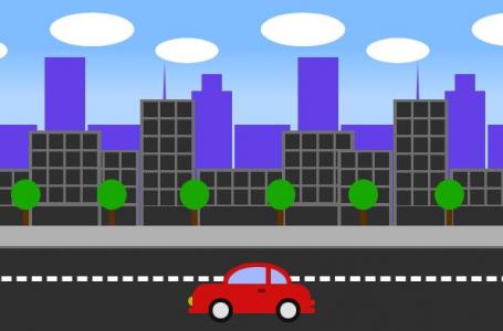 关于CSS3的汽车在城市动画视差