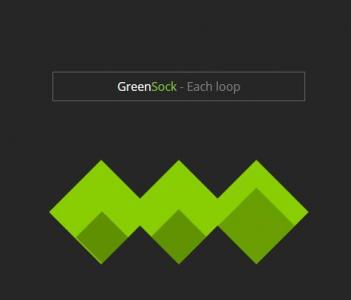 GreenSock每个带有补间的循环