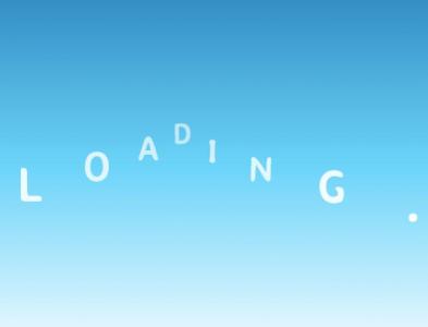 CSS制作Loading风中漂浮动画特效