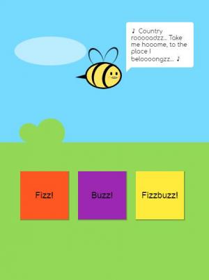 含提示信息的小蜜蜂飞行动画特效
