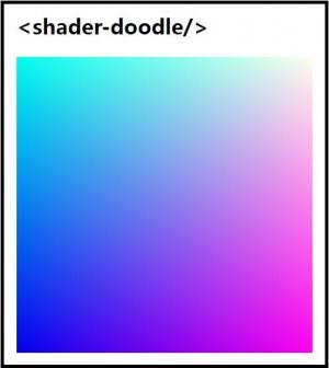 HTML与CSS动态渐变着色器涂鸦面板