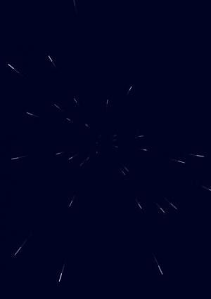 canvas畫布特效代碼繪制夜間宇宙飛船快速穿梭場景動畫效果