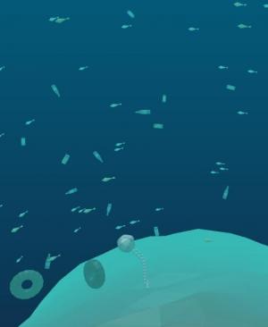 使用three.js动画库制作塑料海洋特效