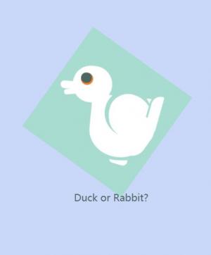 纯CSS制作鸭子还是兔子视错觉动画