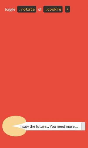 CSS3样式和jquery特效制作红色背景cookie打字动画效果