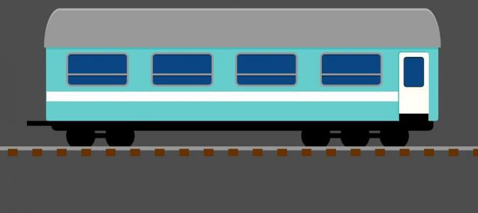 纯CSS制作火车车厢轨道移动动画