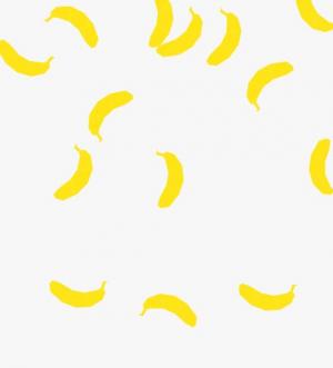 canvas香蕉洒落鼠标经过推动动画特效