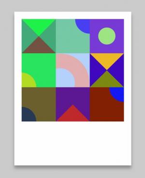 纯CSS3网格布局各种彩色有趣的形状