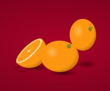 jQuery CSS动画实现会跳动的3D橘子