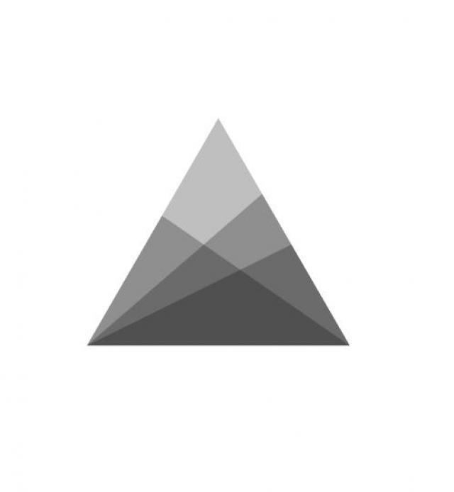 html网站几何图形设计代码javascript绘制带3d视觉效果的三角形图像