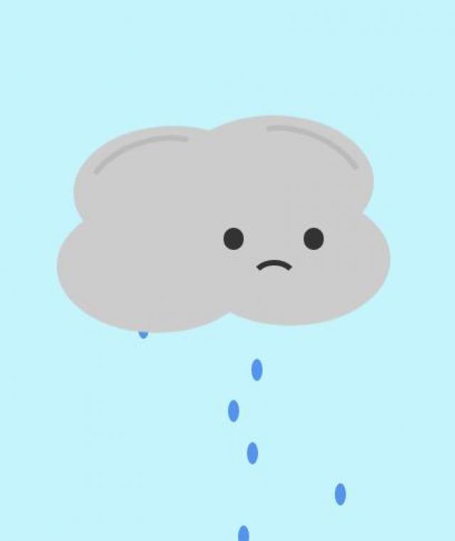 免费素材网h5特效代码制作卡通人物表情乌云图像动画